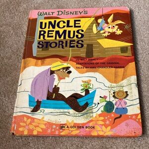 Vintage Walt Disney Uncle Remus stories hardback book